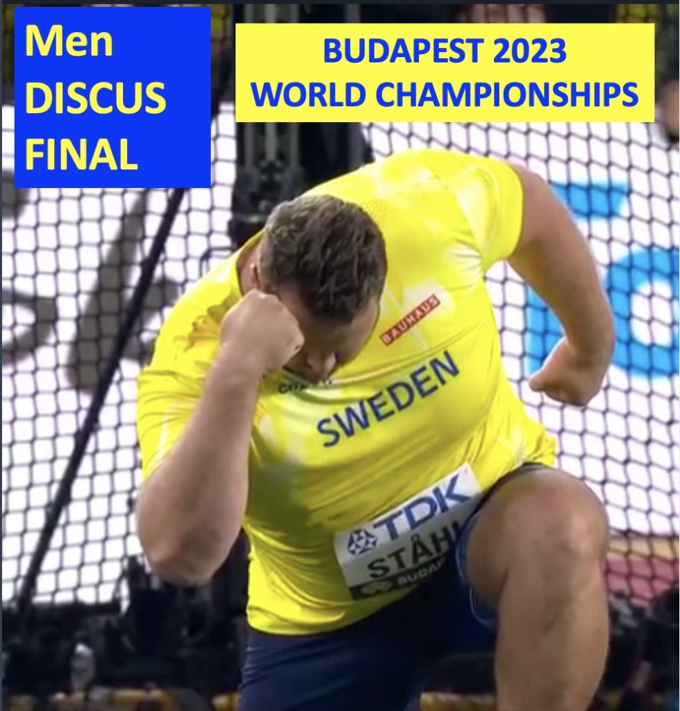 Discus World Dsc 58 BUDAPEST 2023 World championships DISCUS Men - DL Poppe